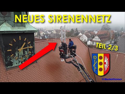 Aufbau Sirenennetz Rielasingen-Worblingen | Sonnenburg SES | 2/3