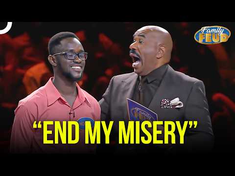 Moments When Steve Wanted to CANCEL Fast Money! | Family Feud Compilations