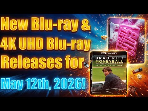 New Blu-ray &amp; 4K UHD Blu-ray Releases for May 12th, 2026! 