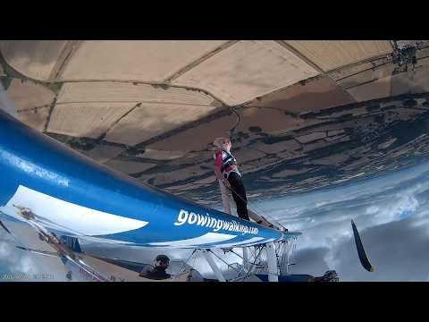 Betty Bromage breaks her own wingwalk record aged 97 - BBC Points West - 050826