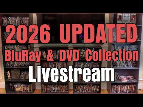Horror BluRay &amp; DVD Collection UPDATED Livestream