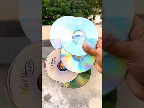 Bubble Making Using CD Disk #shorts