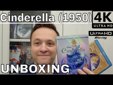 Cinderella 4K Unboxing VS Blu ray Unboxing