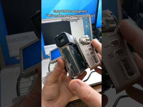 This aesthetic makes me dream of a better future #retrotech #minidv #sony #apple #aesthetic