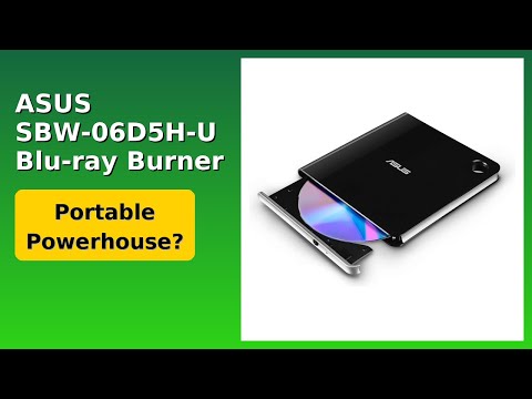REVIEW (2026): ASUS SBW-06D5H-U Blu-ray Burner. ESSENTIAL details.