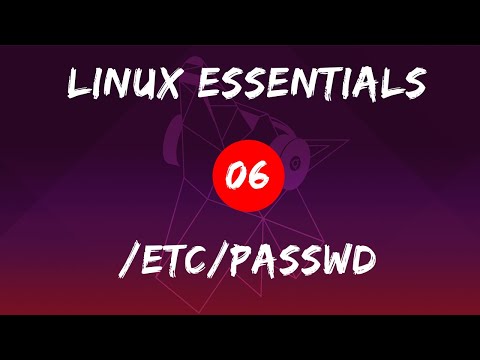 Linux Essentials - 06 /etc/passwd explained
