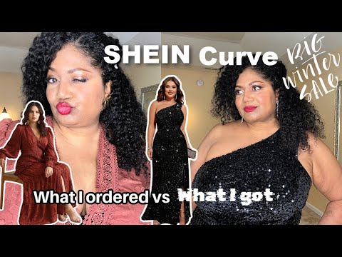 Winter SHEIN Curve |Midi &amp; Plus Size Clothing Haul +Try on