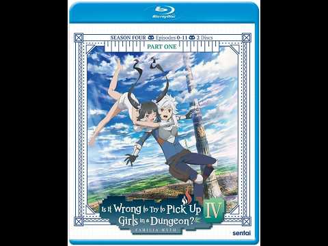 Opening to Danmachi Season 4 (Part 1) 2023 Blu-ray (Disc 1)