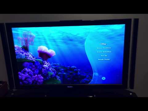 PIXAR 5a. Finding Nemo Blu-ray 3D/Blu-ray (Disc 1) Menu