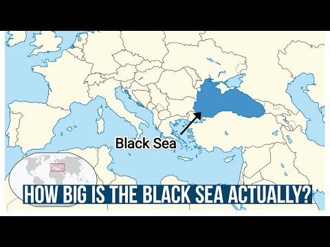 The Black Sea - How Big Is The Black Sea Actually?