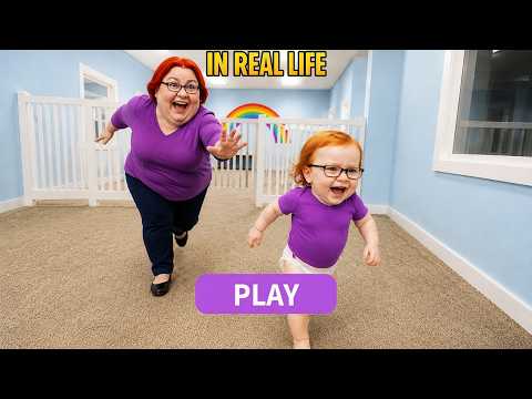 Baby Betty Plays Hide and Seek In REAL LIFE - BETTY NURSERY ESCAPE Roblox Update All Morphs Gameplay