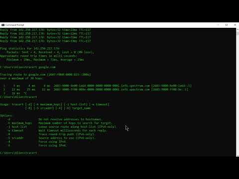 http ping and tracert ipv6 tips