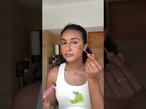 Quick simple daily makeup look with just concealer
