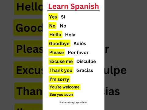 10 Useful Phrases in Spanish #learnspanish