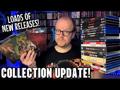 Another MASSIVE 4K And Bluray Collection Update! | Arrow Video, Warner Bros, Kino Lorber, And MORE!