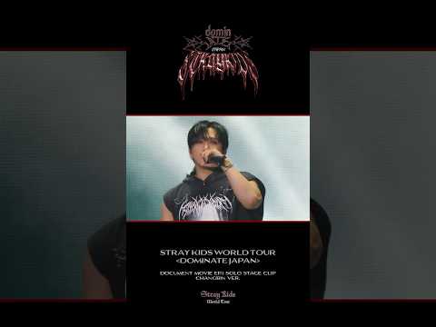 LIVE Blu-ray『Stray Kids World Tour ＜dominATE JAPAN＞』 Document Movie Ep.1 Solo Stage Clip (Changbin)