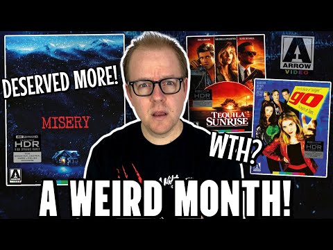 MISERY, Go, And MORE John Woo On 4K! | Arrow VIDEO September Announcements!