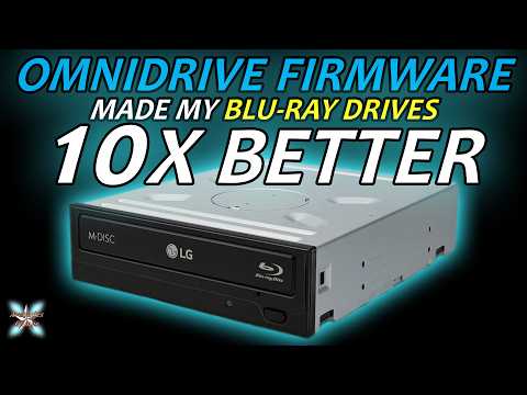 OmniDrive Firmware Made My Blu-ray Drives 10x Better! - Full Tutorial