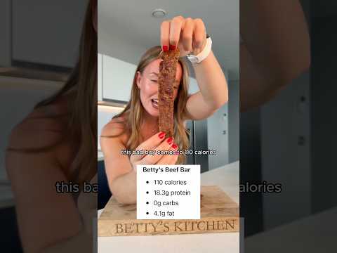 Did I just invent my own protein bar?? 🤯 introducing Betty’s Beef Bar