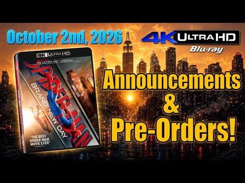 New 4K UHD Blu-ray Announcements &amp; Pre-Orders for October 2nd, 2026! 