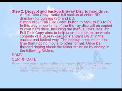 How to easy  back up commercial Blu-ray Discs to ISO/blank BD/lossless M2TS streams/1080p HD videos