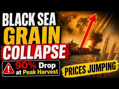 Black Sea Grain Collapse: 90% Drop at Peak Harvest | Prices Jumping