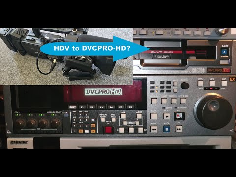 JVC HDV on Panasonic DVCPRO-HD?
