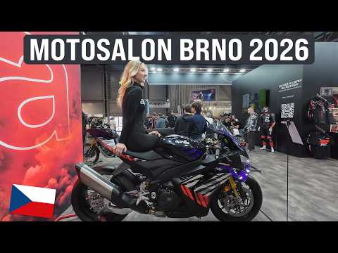 🇨🇿 Nové adventure MOTORKY (Motosalon Brno 2026)