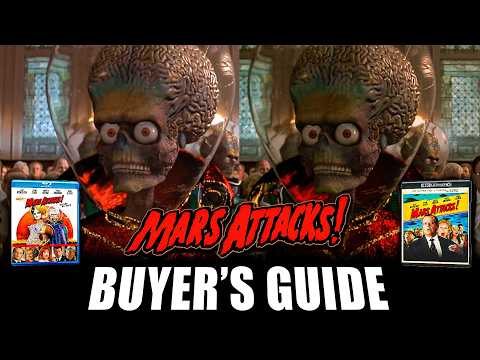 Mars Attacks! (1996) 4K UHD Review | 2010 Blu ray vs New 4K