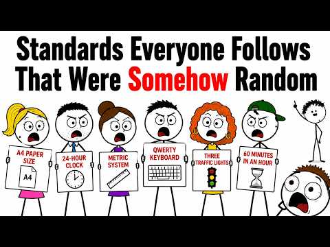 Standards Everyone Follows That Were Somehow Random