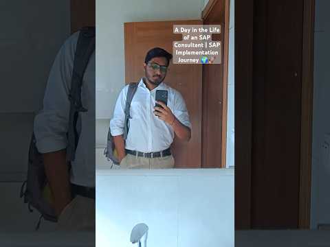 A Day in the Life of an SAP Consultant | SAP Implementation Journey 🌍🚀