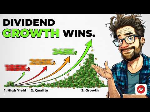$10K Invested At 25: SCHD vs JEPQ vs HDV Over 30 Years