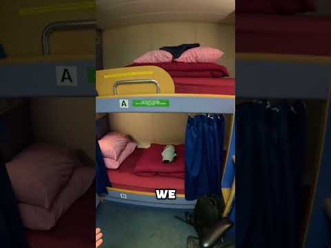 Room tour on a offshore oil rig 🌊🛌 #offshore #oilrig #northsea