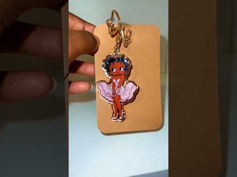 Someone Said I Was Obsessed With Betty Boop… So I Had to Prove Them Right 💋😂 #bettyboop #keychain