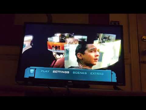 Transformers 2007 Blu-ray Menu walkthrough [Disc 1]