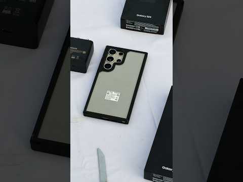 Samsung S24 Ultra Unboxing in 30 Sec! 🔥 | Flagship King 👑 #SamsungS24Ultra #Unboxing #TechShorts