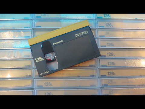 Hundreds of DVCPRO tapes!