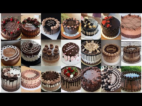 Chocolate Cake Design Ideas for Birthday/Chocolate Cake Decorating ldeas/Birthday Cake Design #cake