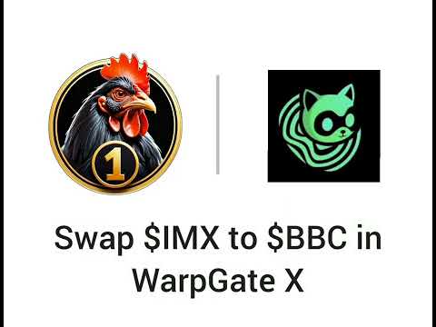 Swap $IMX to $BBC in WarpGate X