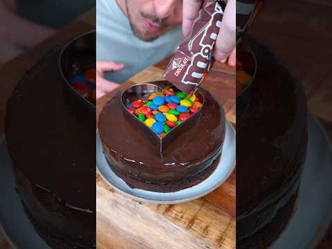 How to make the best CHOCOLATE CAKE for your friend?😅❤️🍰| CHEFKOUDY