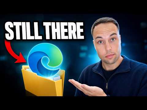 Microsoft Hides a FULLY WORKING Edge Browser After You 'Uninstall' It