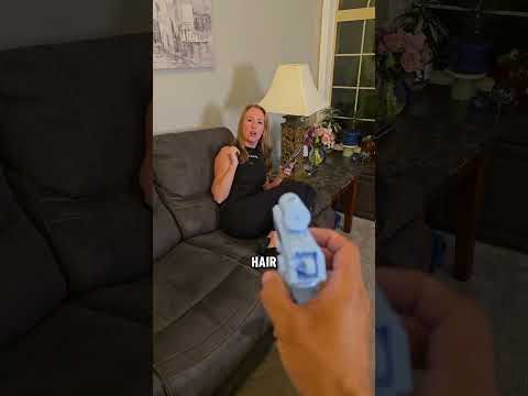 This water gun shoots back wards