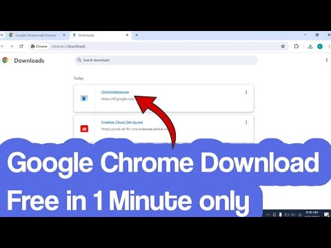 Google Chrome Setup.exe download free in 1 Minute only