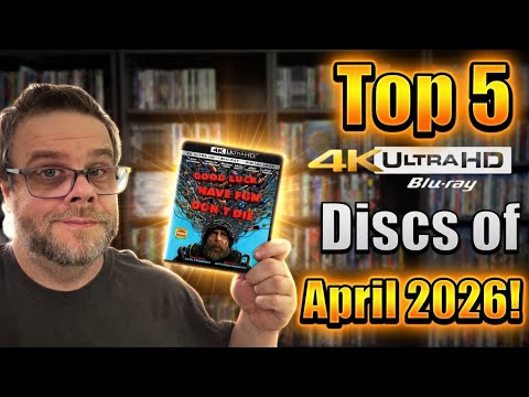 Top 5 4K UHD Blu-ray Discs of April 2026! 