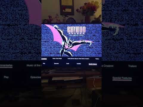Batman Beyond Complete series Blu ray menu disc 1