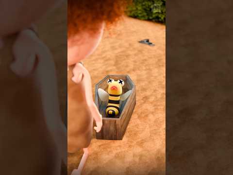 How Honey Bee Dies 😱 (Scientific Meme) #shorts