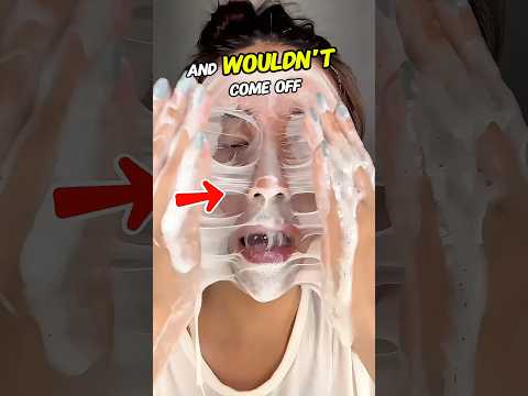 She Put This Cream on Her Face… Now It Wouldn't Come Off 😳🤍😂