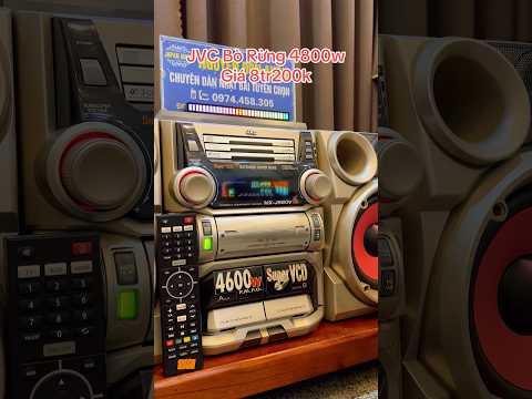 Super vcd 4600w hifi pro audio japan #amthanhbai #music #audiophile #pioneer #jvc #speaker
