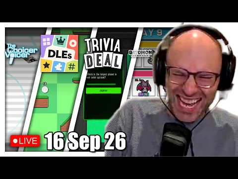 The Choicer Voicer / THE DLES / Trivia Deal / Batomon Showdown - 16 Sep 2026