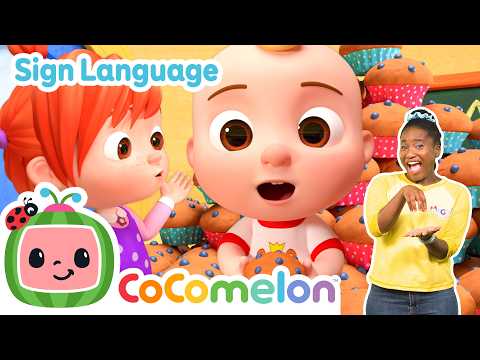 Do You Know... The Muffin Man? | Cocomelon Nursery Rhymes | Learn ASL &amp; Baby Sign Language for Kids